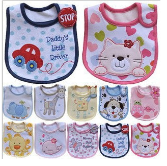 Kit babadores Carter's com 5 unidades
