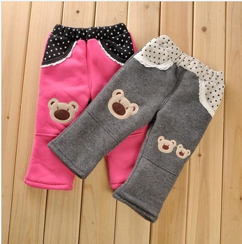 Calça ursinhos forrada