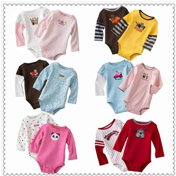 Kit body Carter's manga longa com 5 unidades